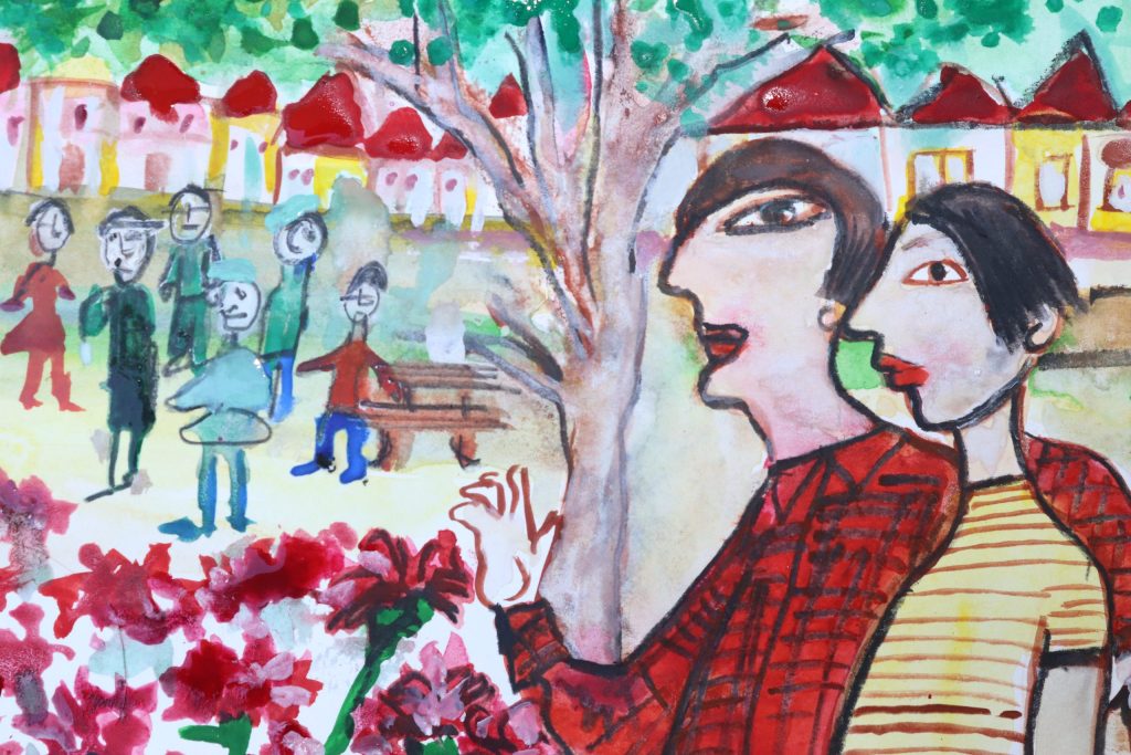 Liberdade 25 II, Autoria de Teresa Torres