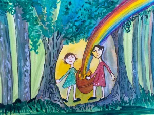 As Cores do Arco-Íris, Autoria de Teresa Torres