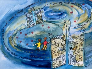 O Labirinto Mágico, Autoria de Teresa Torres